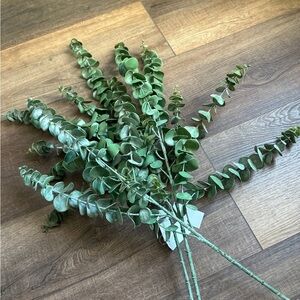 Artificial Eucalyptus Stem Bundle in Green - Home Accents